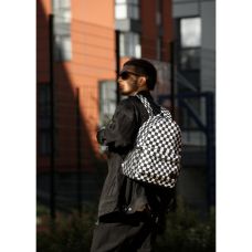 Чоловічий рюкзак Sambag Brix PJT  classic принт "Сhess"
