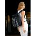 Жіночий тканевий рюкзак Sambag RollTop One з принтом "ABSTRACT"