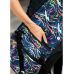Жіночий тканевий рюкзак Sambag RollTop One з принтом "ABSTRACT"