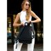 Жіночий тканевий рюкзак Sambag RollTop One з принтом "ABSTRACT"