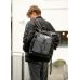 Чоловічий рюкзак Sambag RollTop Hacking чорний принт "Girl"