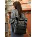 Рюкзак ролл Sambag жіночий RollTop Milton Flap принт крокодила