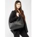 Жіноча сумка Sambag  HOBO L бо чорна