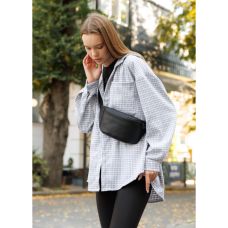 Сумка на пояс бананка Sambag Tirso Slim чорна водостійка