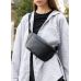 Сумка на пояс бананка Sambag Tirso Slim чорна водостійка