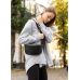 Сумка на пояс бананка Sambag Tirso Slim чорна водостійка