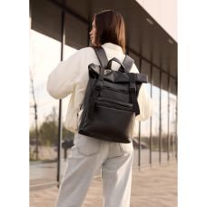 Рюкзак жіночий RollTop Zard чорний