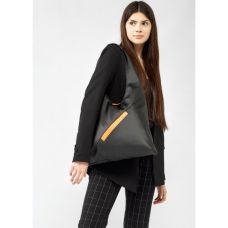 Жіноча сумка Sambag хобо M чорна