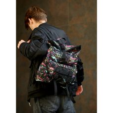 Рюкзак рол Sambag RollTop Double принт "ABSTRACT"