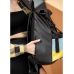 Жіночий рюкзак ролл Sambag RollTop LTH чорний з прапором України