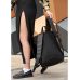 Жіночий рюкзак ролл Sambag RollTop LTH чорний з прапором України