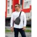 Чоловіча сумка через плече слінг Sambag Brooklyn 0SH графітовий