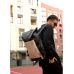 Чоловічий рюкзак Sambag RollTop Hacking чорно-сірий