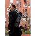 Чоловічий рюкзак Sambag RollTop Hacking чорно-сірий