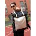 Чоловічий рюкзак Sambag RollTop Hacking чорно-сірий