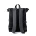 Рюкзак чоловічий ролл Sambag RollTop LTH чорний з прапором України