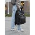Рюкзак ролл Sambag жіночий RollTop Zard чорний оксфорд