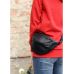 Жіноча сумка на пояс бананка Sambag Urban One чорний