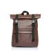Рюкзак ролл Sambag жіночий RollTop Milton шоколадний