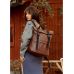 Рюкзак ролл Sambag жіночий RollTop Milton шоколадний