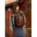 Рюкзак ролл Sambag жіночий RollTop Milton шоколадний