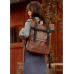Рюкзак ролл Sambag жіночий RollTop Milton шоколадний