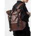 Рюкзак ролл Sambag чоловічий RollTop Milton шоколадний