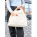 Жіноча спортивна сумка Sambag Vogue PRM молочная