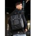 Чоловічий рюкзак ролл Sambag  Loft Zard чорний з клапаном