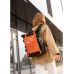 Жіночий рюкзак Sambag RollTop Hacking чорно-оранжевий