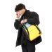 Рюкзак чоловічий ролл Sambag RollTop LTH блакитний з жовтим 