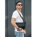 Чоловіча сумка бананка через плече Sambag Tirso Zard чорна