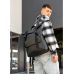 Чоловічий рюкзак ролл Sambag RollTop Milton Flap чорний