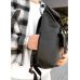 Чоловічий рюкзак ролл Sambag RollTop Milton Flap чорний