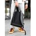 Чоловічий рюкзак ролл Sambag RollTop Milton Flap чорний