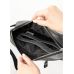 Жіноча сумка через плече бананка Sambag Holster MSH графіттова з перфорацією