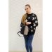 Жіночий рюкзак Sambag Mane SH комбінація чорного з металіком