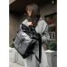 Жіночий рюкзак Sambag RollTop Hacking чорний принт "Girl"