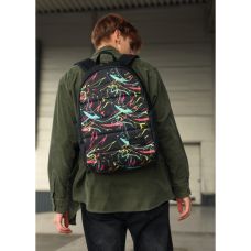 Рюкзак Zard 0RT  тканевий з принтом "ABSTRACT"