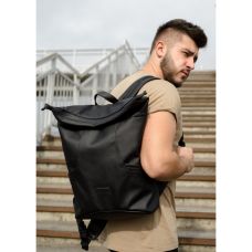 Рюкзак ролл Sambag унисекс RollTop KQN черный