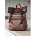 Чоловічий рюкзак ролл Sambag  RollTop Zard шоколадний