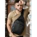 Cумка через плече слінг Sambag Brooklyn MSH чорний