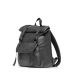 Рюкзак ролл Sambag жіночий RollTop Milton чорний з клапаном