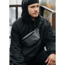Сумка на пояс бананка Sambag Tirso MSHm графітова