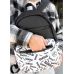 Рюкзак унісекс Sambag Zard SM BLACK & WHITE