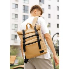 Чоловічий рюкзак ролл Sambag RollTop LTT бежевий