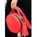 Жіноча кругла сумка Sambag Bale червона