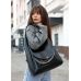 Жіноча сумка Sambag HOBO Bliss  чорна крокодил