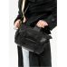 Сумка для ноутбука Sambag чорна з перфорацією