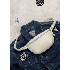 Сумка на пояс бананка Sambag Polo SQO біла